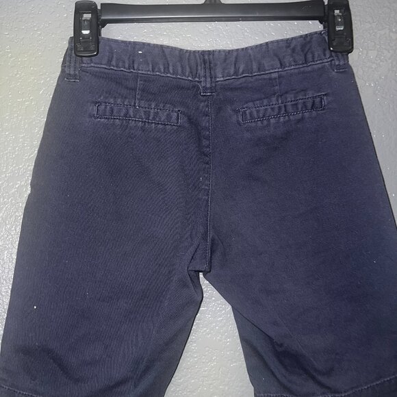 Girls Navy Stretch Shorts Old Navy Casual Uniform Style - Picture 6 of 6